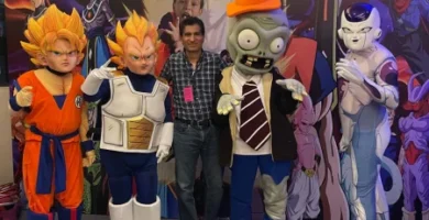 cabezones de personajes para fiestas