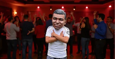 cabezon de mbappe para fiestas de futbol